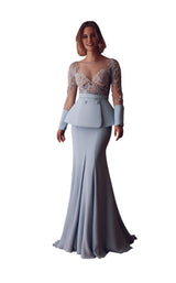 1 of 4 Gatti Nolli Couture GAT4921GAS4922 Dress Light-Blue