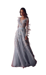 1 of 4 Gatti Nolli Couture GAT4925GAS4926 Dress Light-Blue