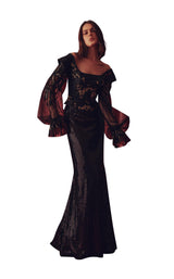 1 of 4 Gatti Nolli Couture GAT4927GAS5032 Dress Black