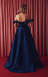 2 of 4 Gatti Nolli Couture GAT5005GAS5006 Dress Navy-Black