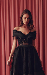 3 of 4 Gatti Nolli Couture GAT5035GAS4903 Dress Black