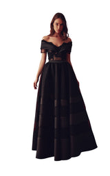 1 of 4 Gatti Nolli Couture GAT5035GAS4903 Dress Black