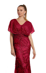 5 of 6 Glitz and Glam GG2017 Burgundy