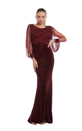 3 of 12 Glitz and Glam GG2019 Burgundy