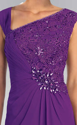 4 of 5 Elizabeth K GL1003 Dress Purple