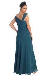 3 of 5 Elizabeth K GL1003 Dress Teal