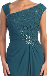 5 of 5 Elizabeth K GL1003 Dress Teal