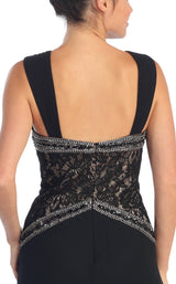 9 of 10 Elizabeth K GL1005 Dress Black