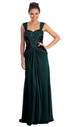3 of 10 Elizabeth K GL1005 Dress Teal