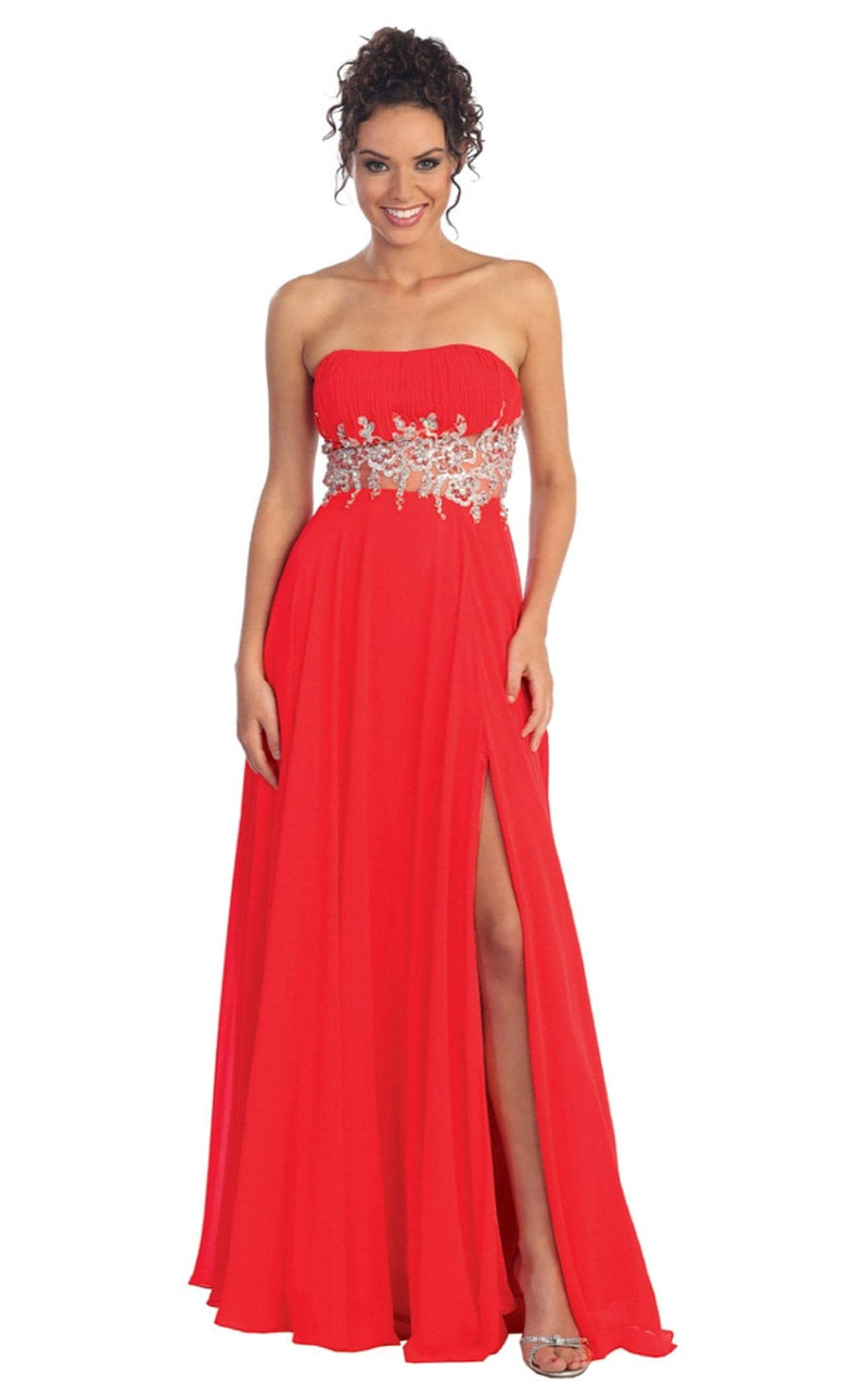 Elizabeth K GL1010 Dress Red