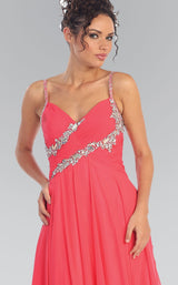 3 of 4 Elizabeth K GL1031 Dress Fuchsia