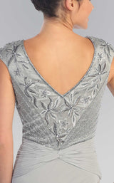 5 of 5 Elizabeth K GL1048 Dress Silver