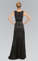 3 of 7 Elizabeth K GL1101 Dress Black-Silver
