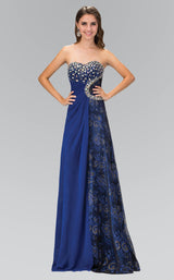 2 of 6 Elizabeth K GL1103 Dress Royal-Blue