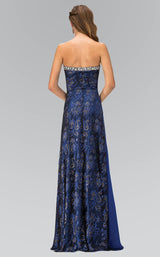 3 of 6 Elizabeth K GL1103 Dress Royal-Blue