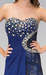 5 of 6 Elizabeth K GL1103 Dress Royal-Blue