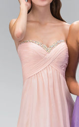 2 of 2 Elizabeth K GL1116 Dress Peach