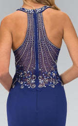 4 of 4 Elizabeth K GL1337 Dress Royal-Blue