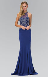 2 of 6 Elizabeth K GL1373 Dress Royal-Blue