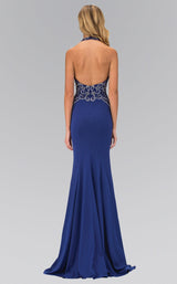 3 of 6 Elizabeth K GL1373 Dress Royal-Blue