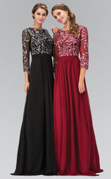 1 of 4 Elizabeth K GL1406 Dress Black