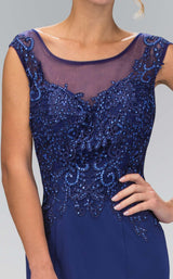 5 of 6 Elizabeth K GL1411 Dress Royal-Blue