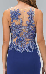 Elizabeth K GL1413 Dress Royal-Blue