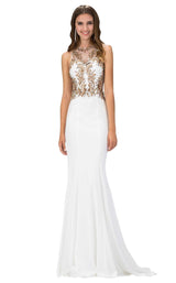 Elizabeth K GL1418 Dress Ivory