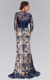 2 of 4 Elizabeth K GL1419 Dress Navy