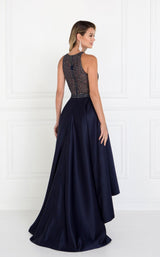 4 of 7 Elizabeth K GL1501 Dress Navy