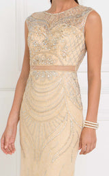 3 of 3 Elizabeth K GL1503 Dress Champagne