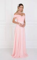 1 of 4 Elizabeth K GL1523 Dress Blush