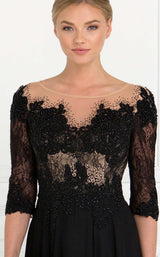 5 of 8 Elizabeth K GL1528 Dress Black