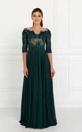 3 of 8 Elizabeth K GL1528 Dress Green