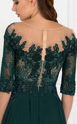 8 of 8 Elizabeth K GL1528 Dress Green