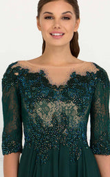 7 of 8 Elizabeth K GL1528 Dress Green