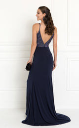 2 of 4 Elizabeth K GL1562 Dress Navy