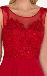 2 of 2 Elizabeth K GL1569 Dress Red