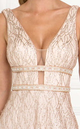 5 of 6 Elizabeth K GL1575 Dress Champagne