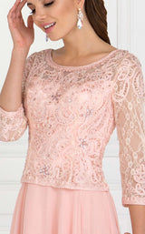 6 of 7 Elizabeth K GL1580 Dress Dark-Rose