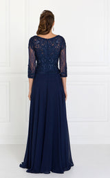4 of 7 Elizabeth K GL1580 Dress Navy