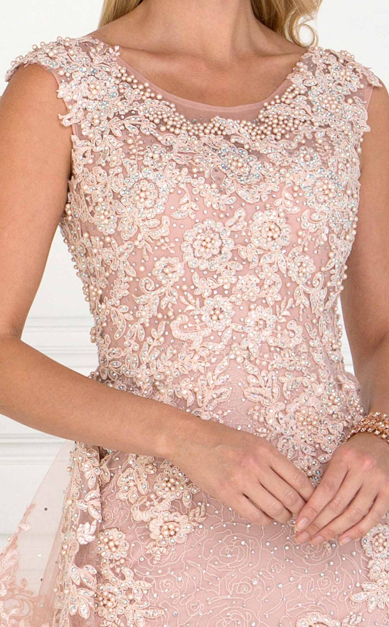 GLS by Gloria GL1581 Dress Blush