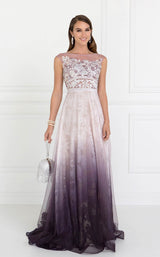 1 of 4 Elizabeth K GL1599 Dress Mauve