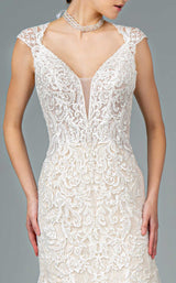 3 of 4 GLS by Gloria GL1802 Dress Ivory-Cream