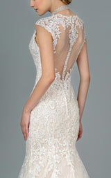 4 of 4 GLS by Gloria GL1802 Dress Ivory-Cream