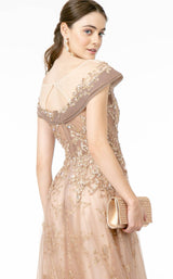 4 of 4 GLS by Gloria GL1806 Dress Champagne