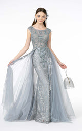 1 of 4 GLS by Gloria GL1808 Dress Silver