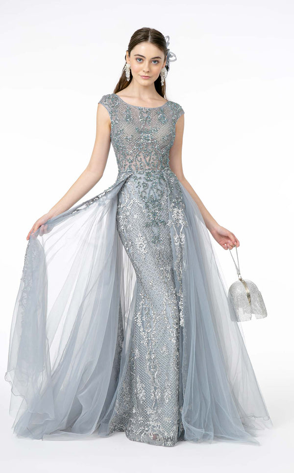 GLS by Gloria GL1808 Dress Silver