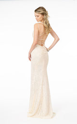 2 of 4 Elizabeth K GL1814 Dress Champagne