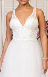 Elizabeth K GL1901 Dress Ivory